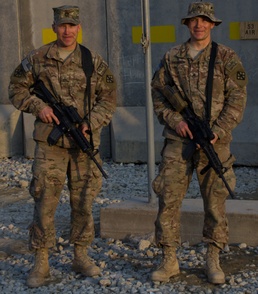 Twins deploy together four times