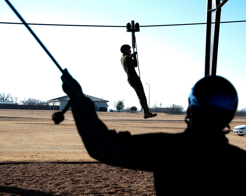 Aerospace physiologists, 82nd Medical Squadron, instruct Euro-NATO Joint Jet Pilot Training students