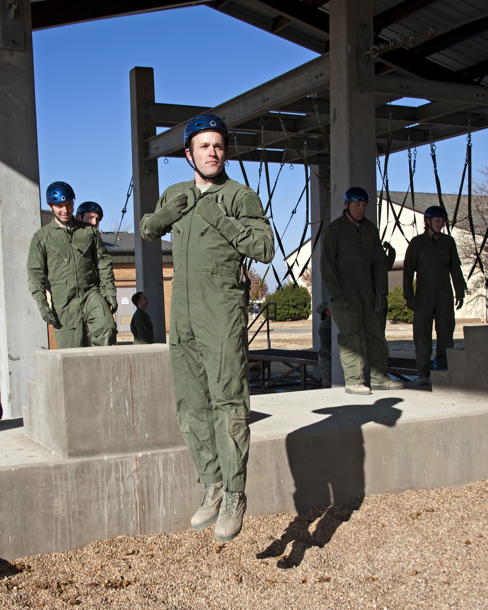 Aerospace physiologists, 82nd Medical Squadron, instruct Euro-NATO Joint Jet Pilot Training students