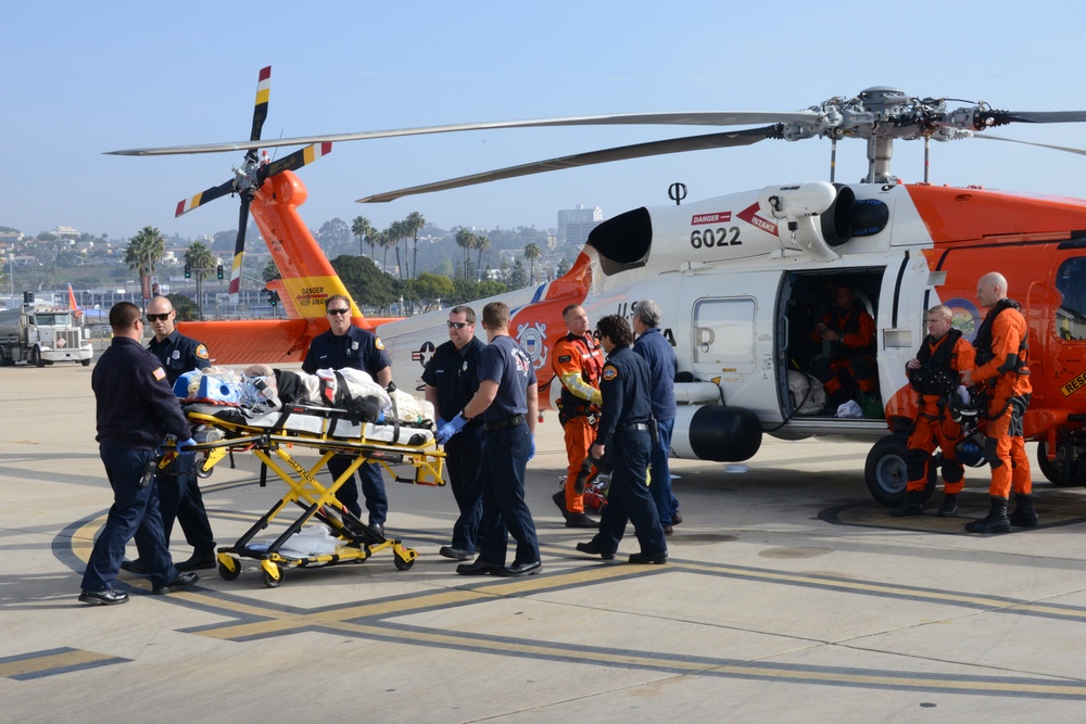 Coast Guard medevacs injured cruise ship passenger