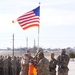 57th Expeditionary Signal Battalion conducts casing ceremony prior to deployment