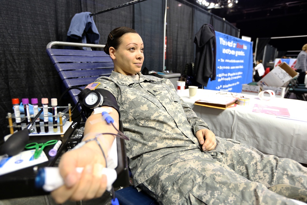 New Jersey National Guardsmen give the gift of life