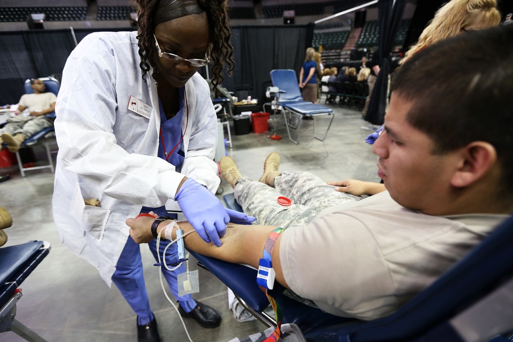 New Jersey National Guardsmen give the gift of life