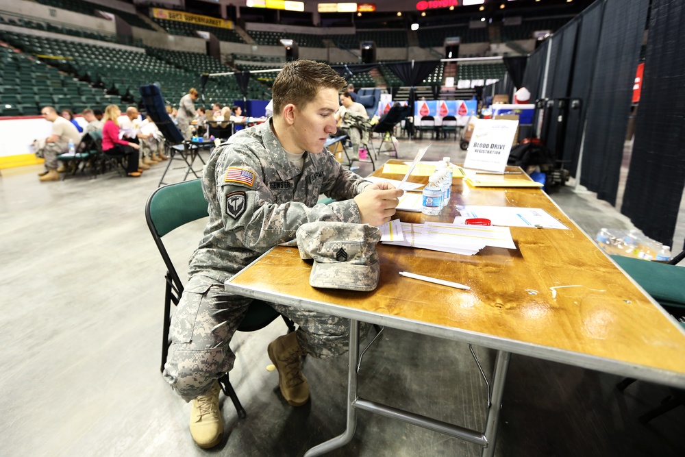 New Jersey National Guardsmen give the gift of life