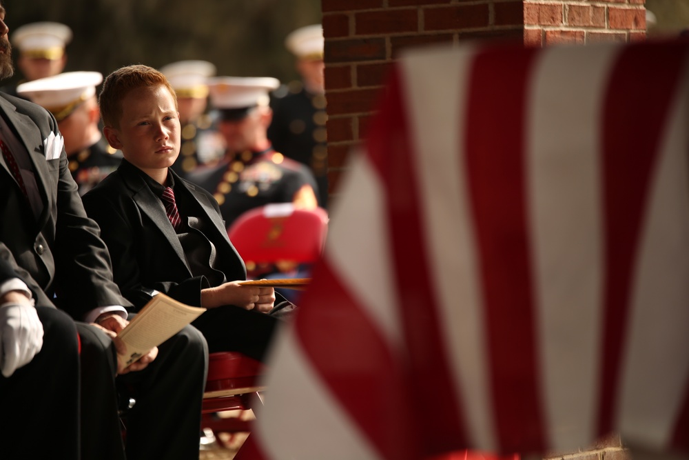 Photo Gallery: Marine Corps Medal of Honor recipient, Beaufort resident laid to rest at 73