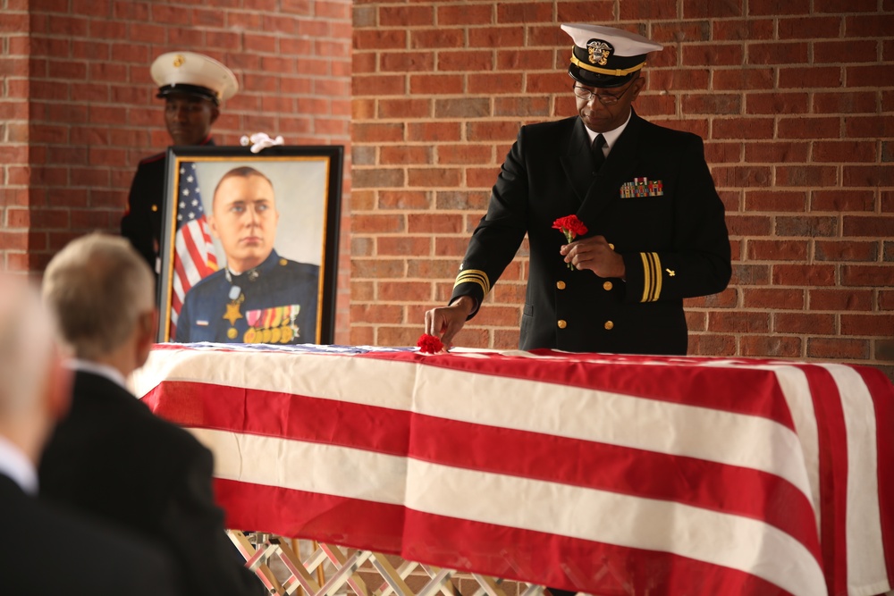 Photo Gallery: Marine Corps Medal of Honor recipient, Beaufort resident laid to rest at 73