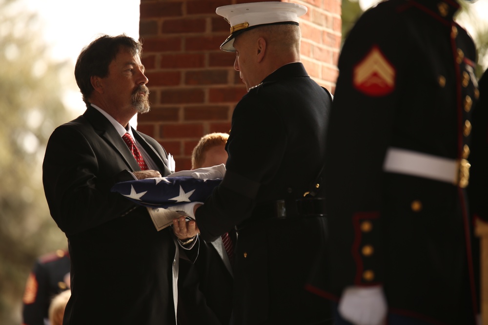 Photo Gallery: Marine Corps Medal of Honor recipient, Beaufort resident laid to rest at 73