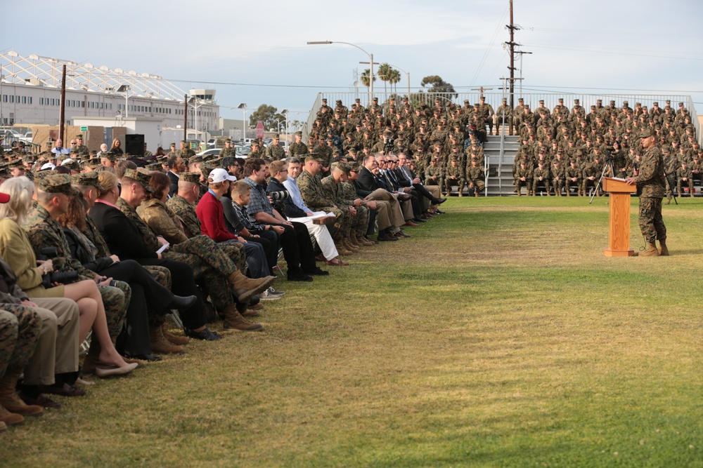 MCAS Miramar Hosts Morning Colors Ceremony in honor of Birdies for the Brave