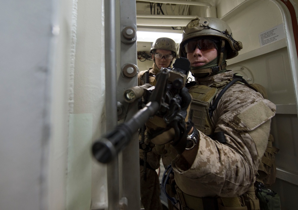 13th MEU visit, board, search and seizure exercise