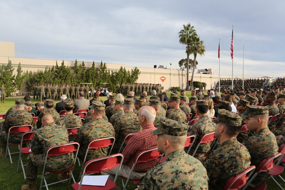 MCAS Miramar Hosts Morning Colors Ceremony in honor of Birdies for the Brave