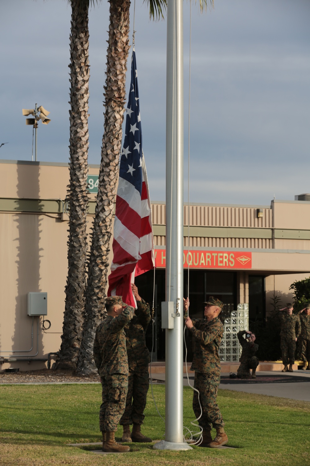 MCAS Miramar Hosts Morning Colors Ceremony in honor of Birdies for the Brave