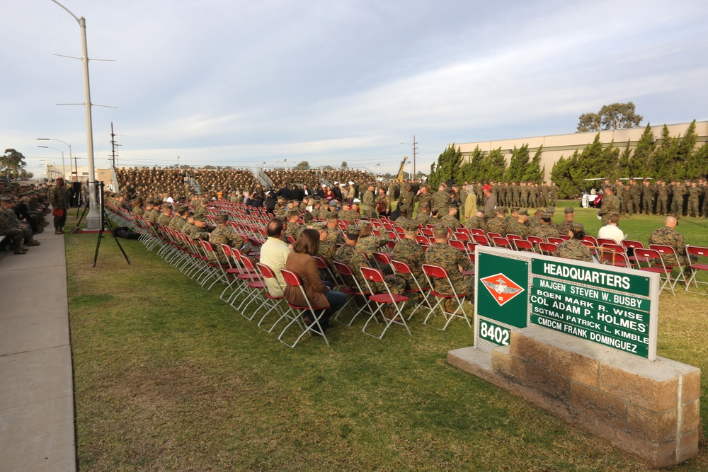 Marine Corps Air Station Miramar Morning Colors