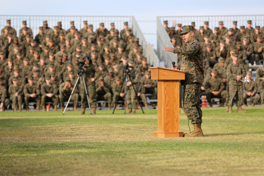 Marine Corps Air Station Miramar Morning Colors