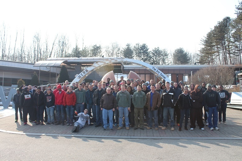 Group photo at the DMZ