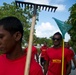 Community Clean Up on Maafilaafushi