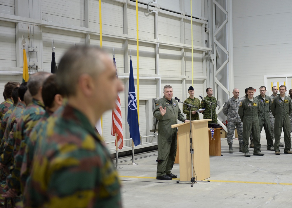 48th AEG supports Baltic air policing