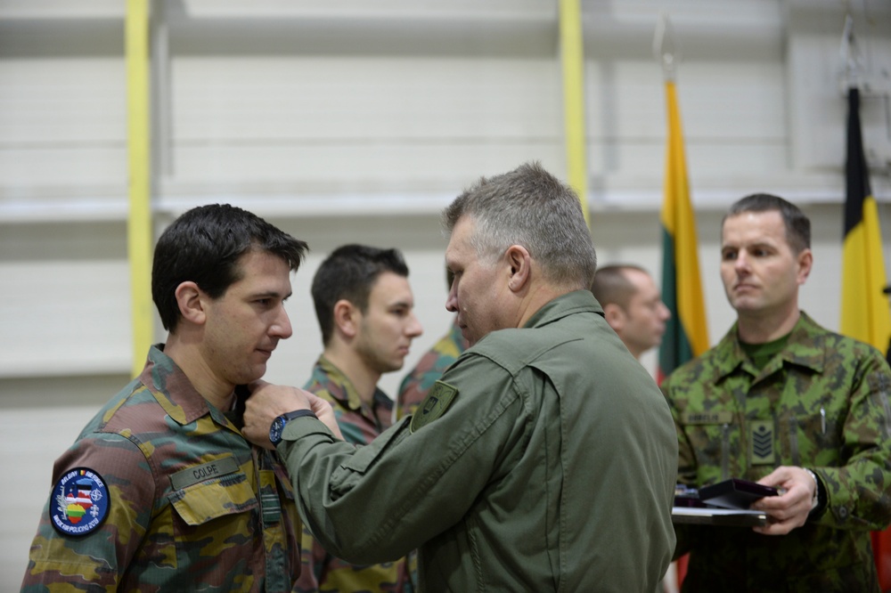 48th AEG supports Baltic air policing