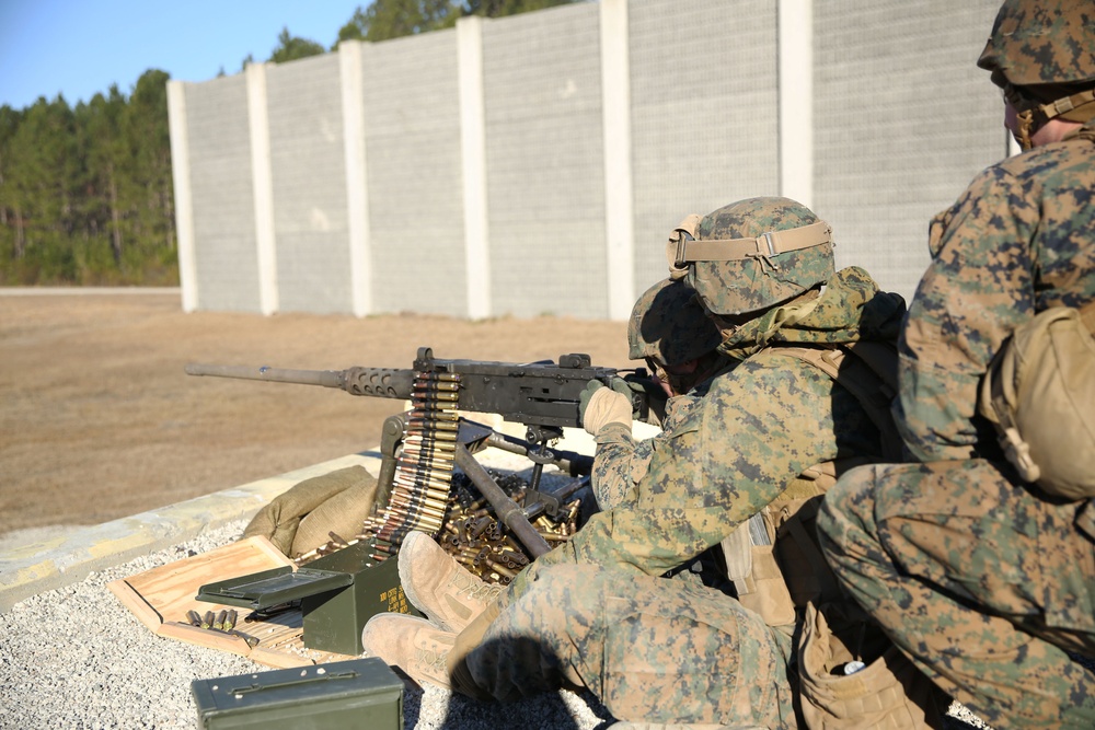Breaking records: LS Co Marine sets new standard at Machine Gunner Course