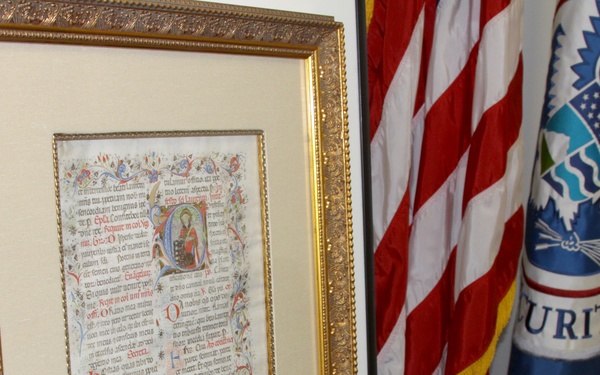 HSI returns 15th century manuscript to the Italian government