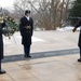 Italy's Army Chief of Staff participates in wreath laying ceremony