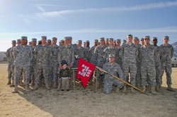 595th Sapper at plate presentation [Image 1 of 4]