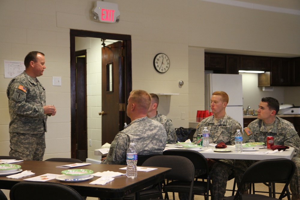 3rd Battalion, 321st Field Artillery Regiment Leaders Resiliency Prayer Luncheon