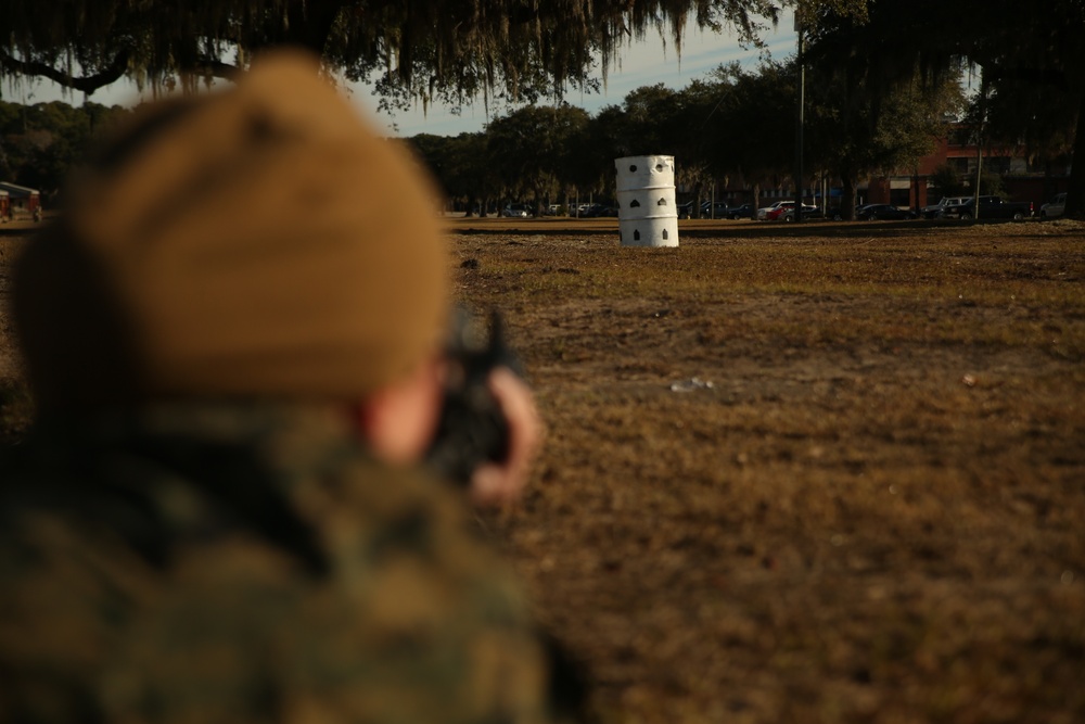 Photo Gallery: Marine recruits stay on target during Parris Island training