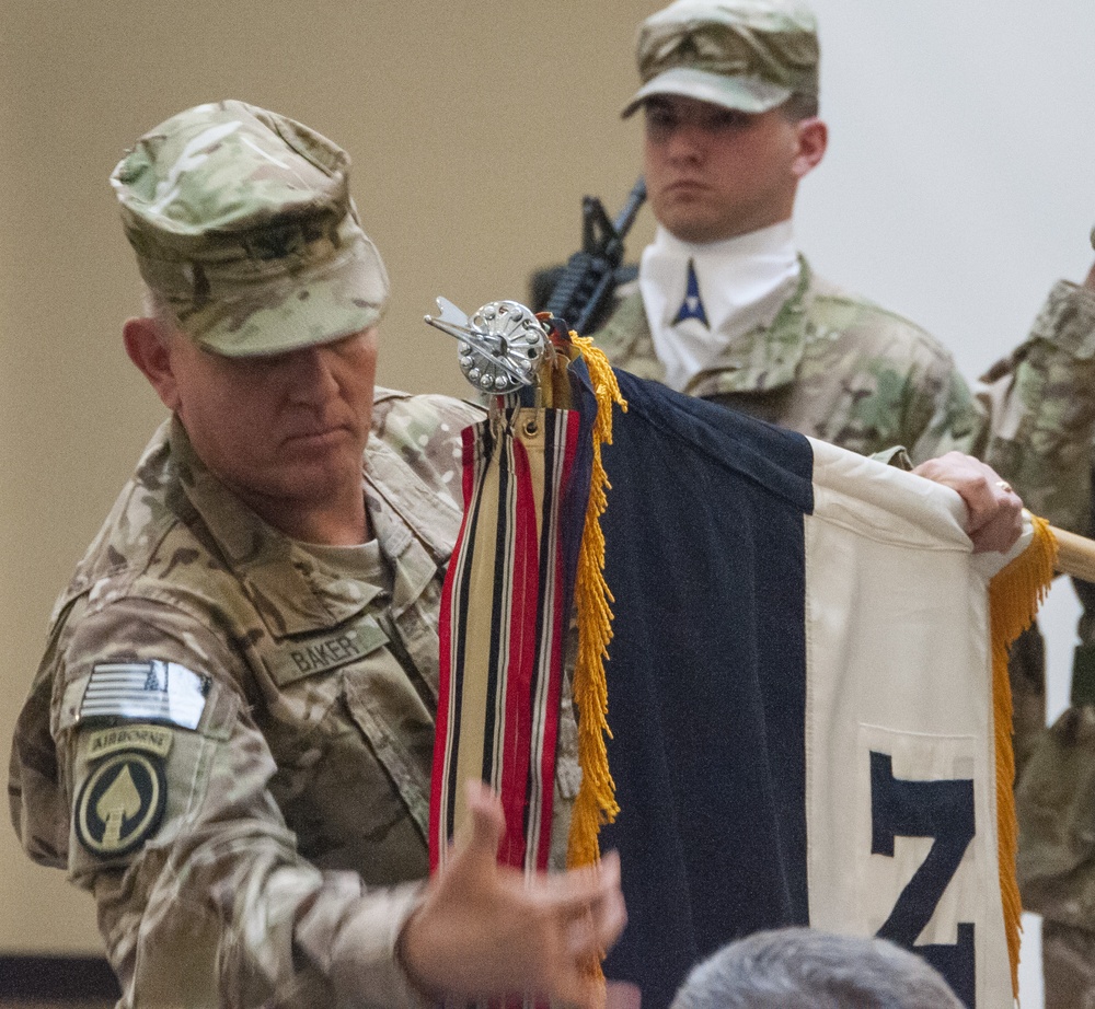 Making History: III Corps uncases colors