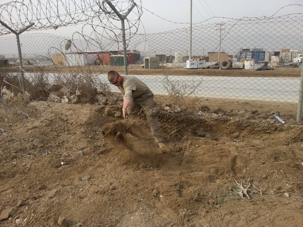 133rd Engineers work projects to right-size base in Afghanistan