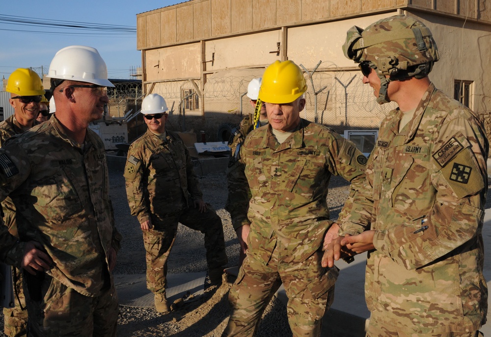 82nd SB-CMRE hosts ARCENT commander in Afghanistan