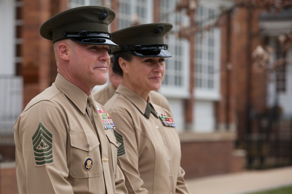 Meritorious Unit Citation ceremony