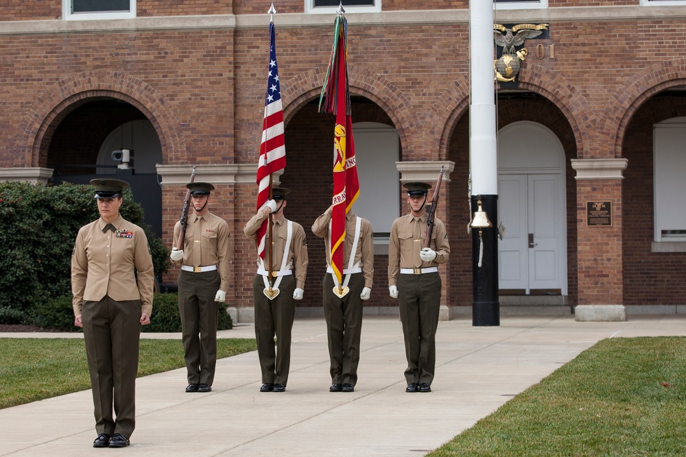 Meritorious Unit Citation ceremony