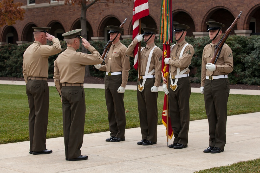 Meritorious Unit Citation ceremony