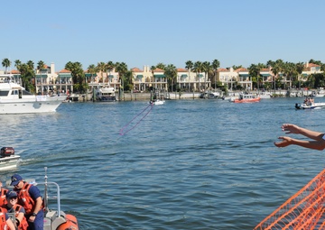 Coast Guard, Coast Guard Auxiliary, local law enforcement partner for Gasparilla safety