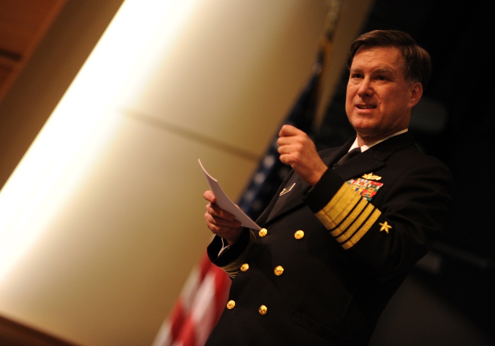 US Navy Adm. Mark Ferguson visit
