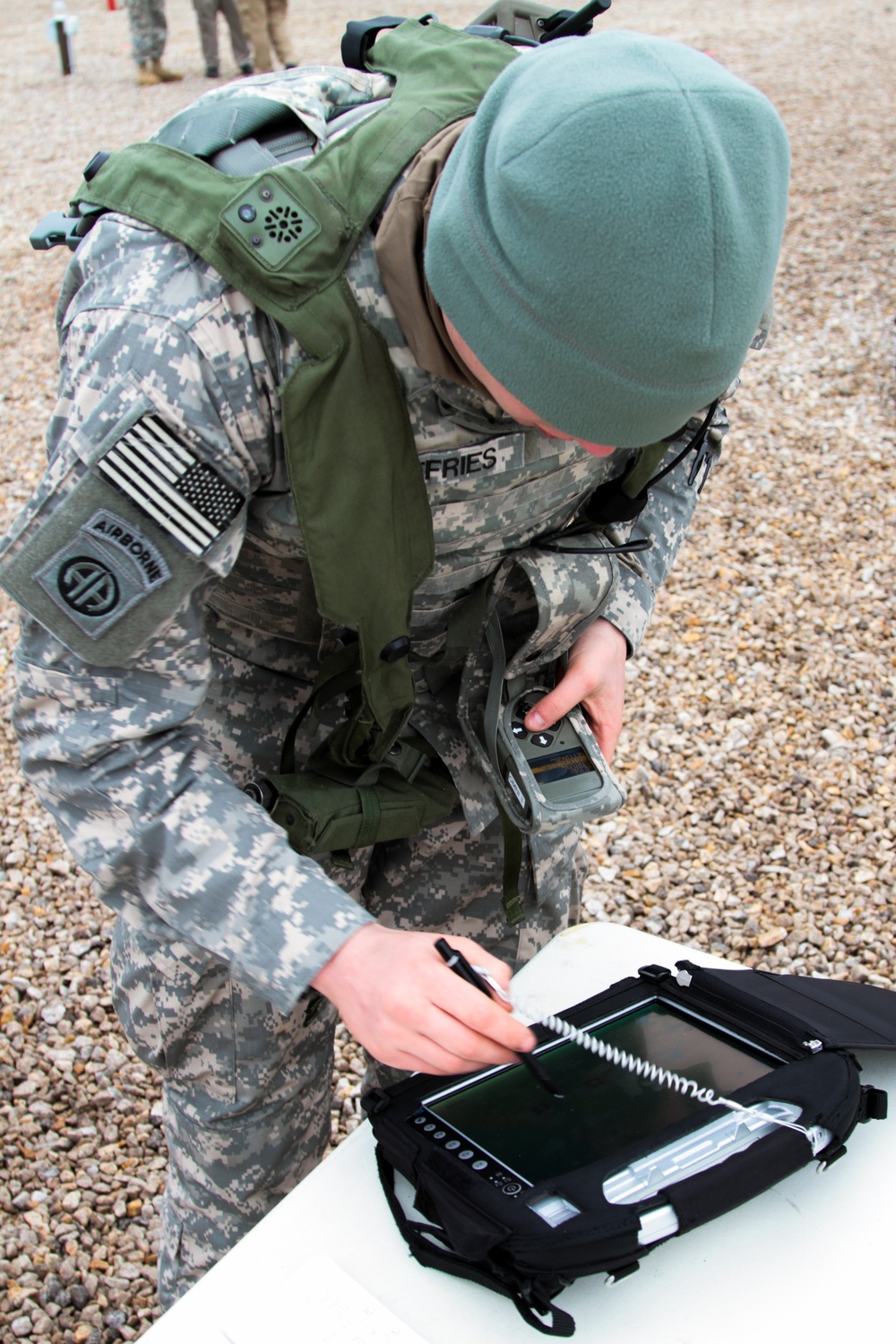 Falcon paratroopers pilot Bragg OneTESS System