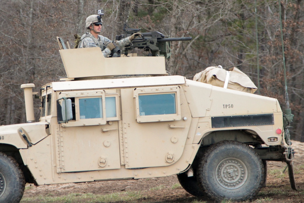 Gray Falcons train in Fort Pickett, Va.