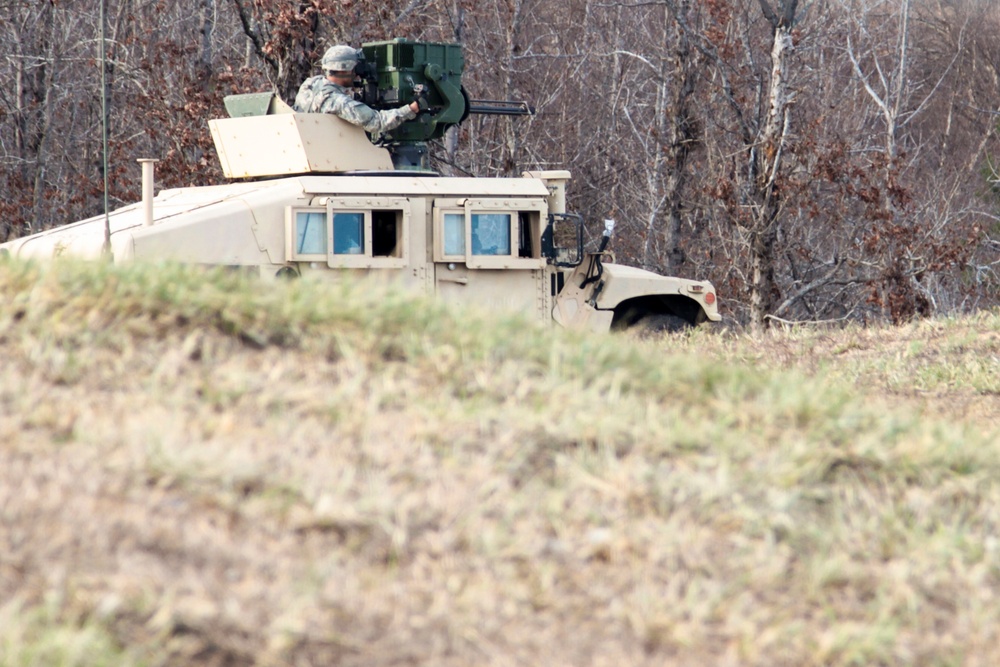 Gray Falcons train in Fort Pickett, Va.