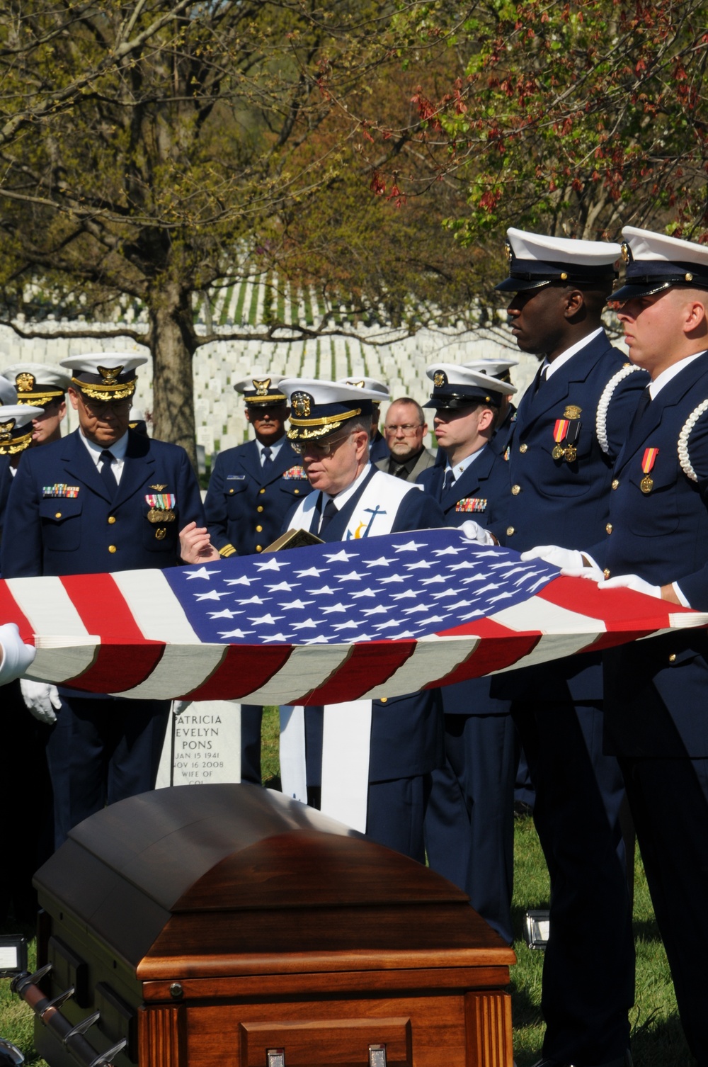 Coast Guard Capt. Thomas Nelson laid to rest