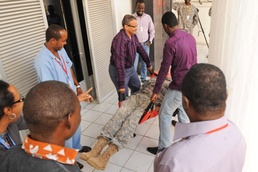 CJTF-HOA trains UN reps how to treat trauma patients, a first in Djibouti