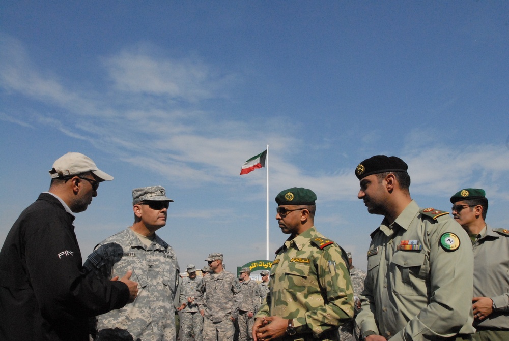Kuwait National Guard and US Army conduct Key Leadership Exchange