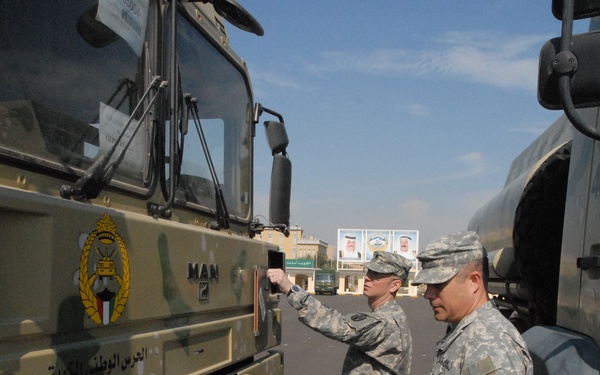 Kuwait National Guard and US Army conduct Key Leadership Exchange