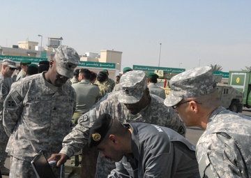 Kuwaiti and US Sustainment Units speak common language of logistics