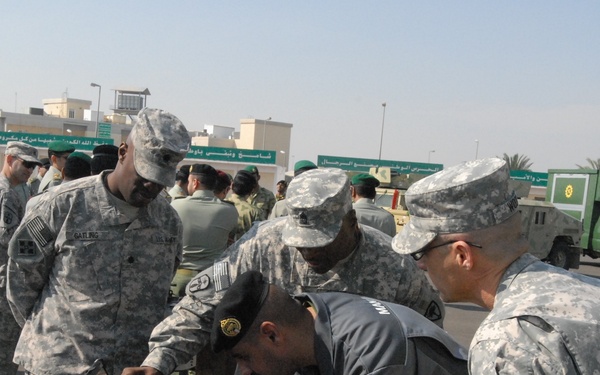 Kuwaiti and US Sustainment Units speak common language of logistics
