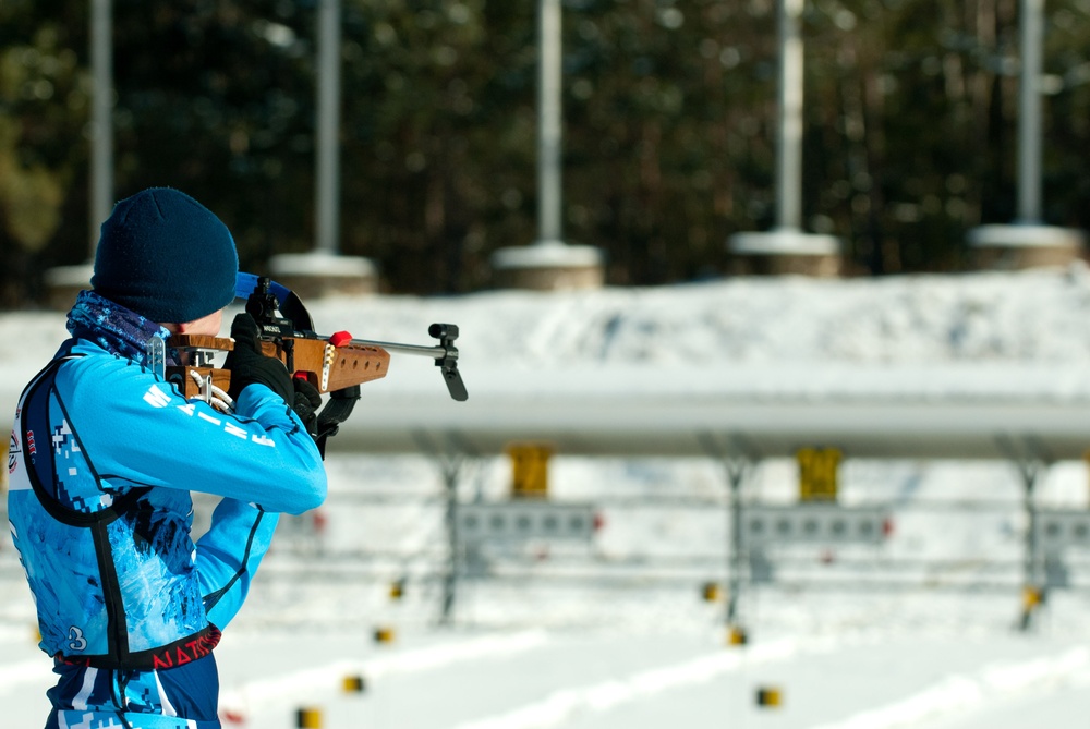 Maine competes in East Region Biathlon