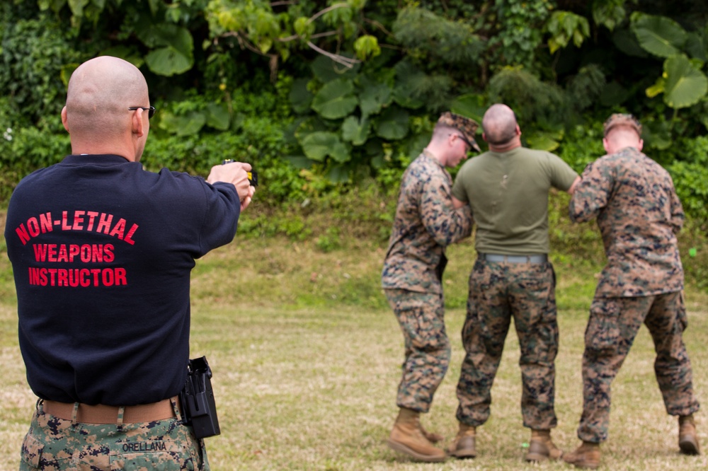 G. Battery, 2/5 Marines execute non-lethal training