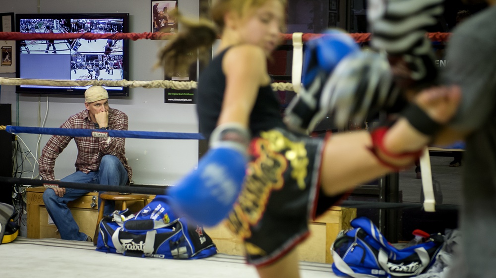 Jeffrey and Summer Bronco - Muay Thai