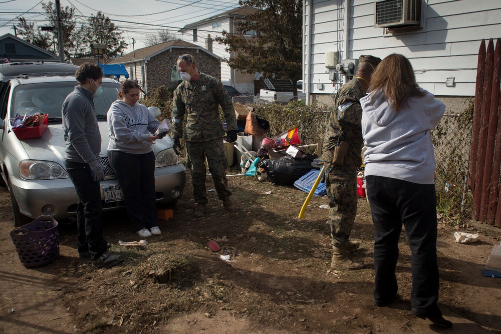 Hurricane Sandy relief