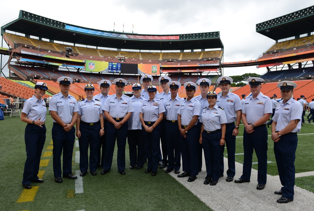 Coast Guard participates in 2014 NFL Pro Bowl