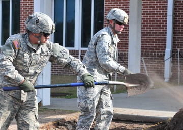 92nd Engineers pave the way